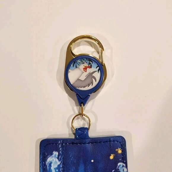 Loungefly Disney Ariel Eric Boat Little Mermaid Kiss the Girl Lanyard ID Holder - Picture 5 of 10